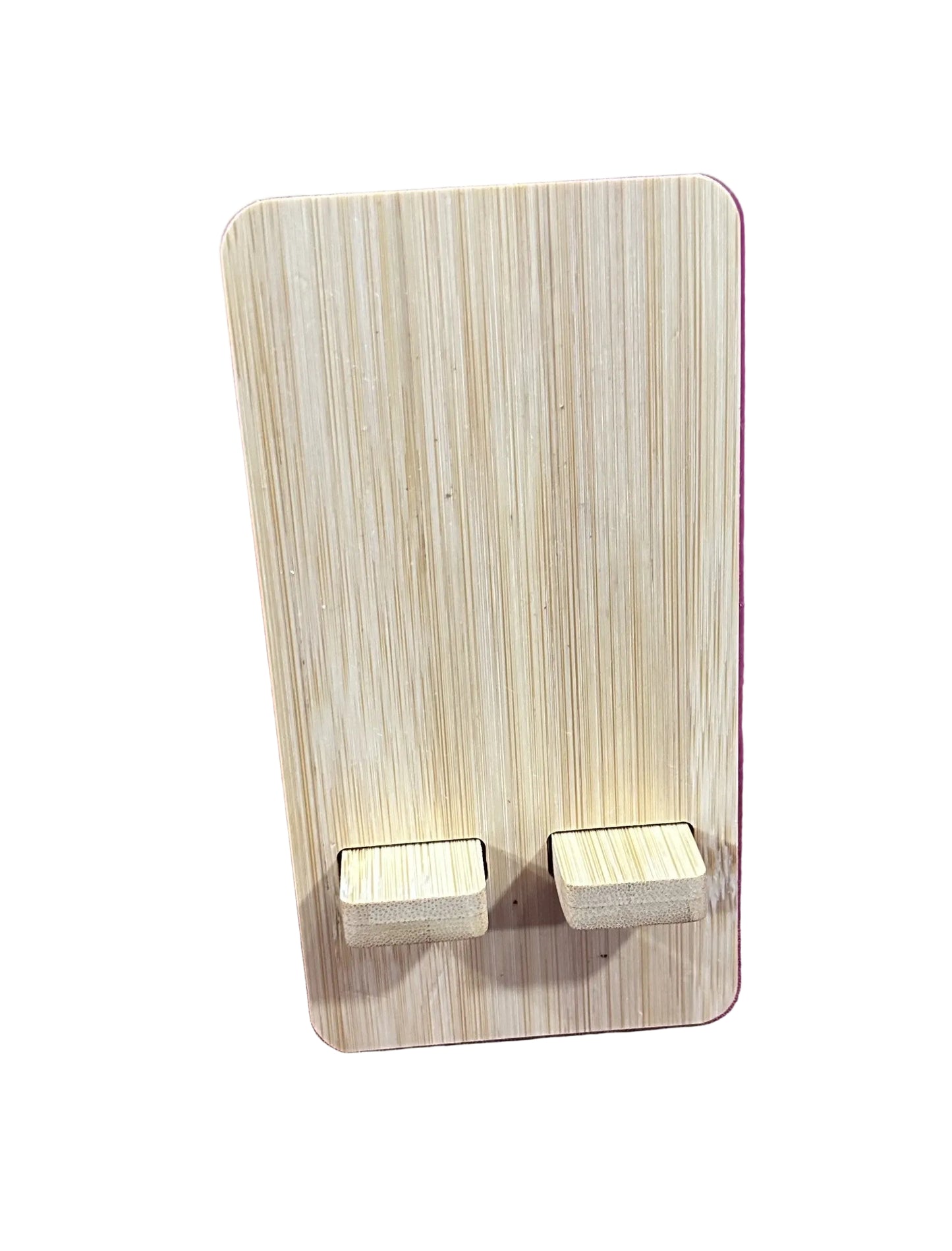 Bamboo phone holder stand