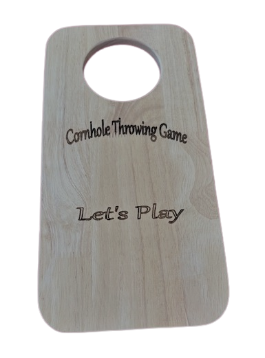 Handmade Mini Cornhole Throwing Game