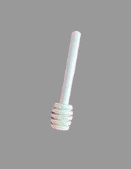 Basswood honey dipper stick 3 in