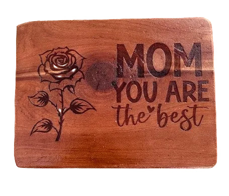 Handmade Cedar Engraved Magnetic Signs.