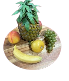Acacia Wood Lazy Susan Serving Board