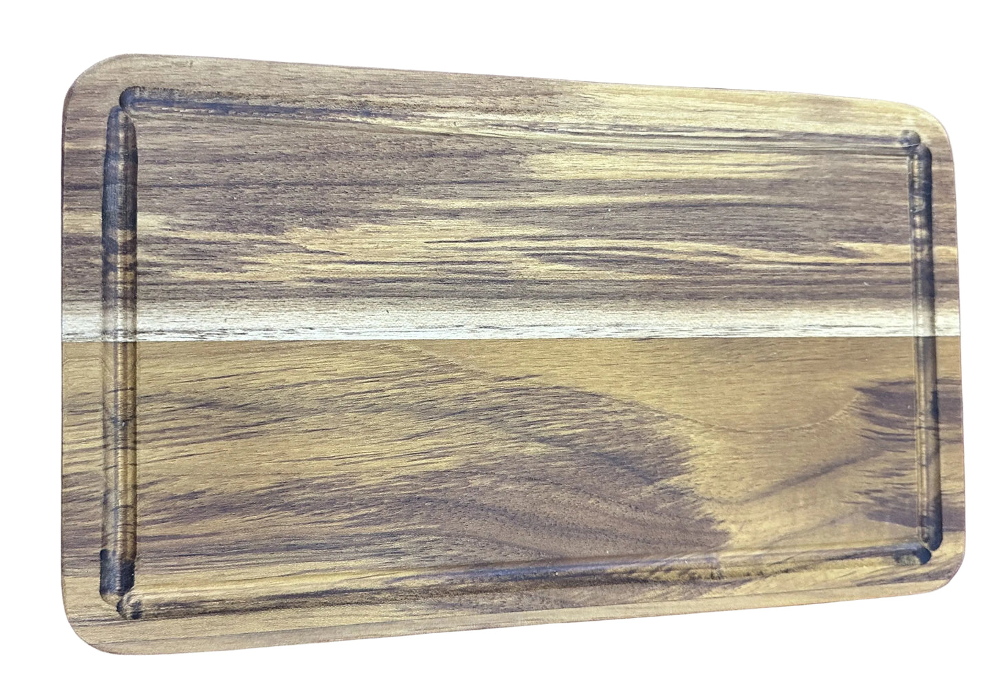 Handmade teak medium cutting board