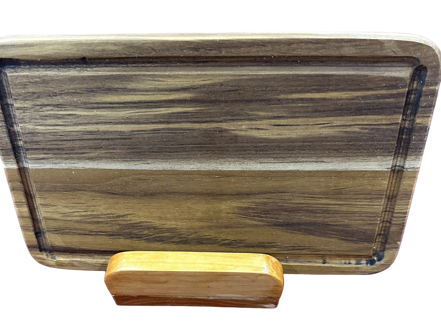 Handmade teak medium cutting board