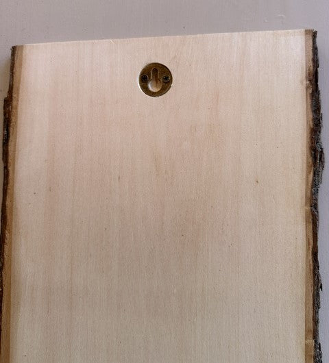 Engraved Live Edge Basswood For Mother